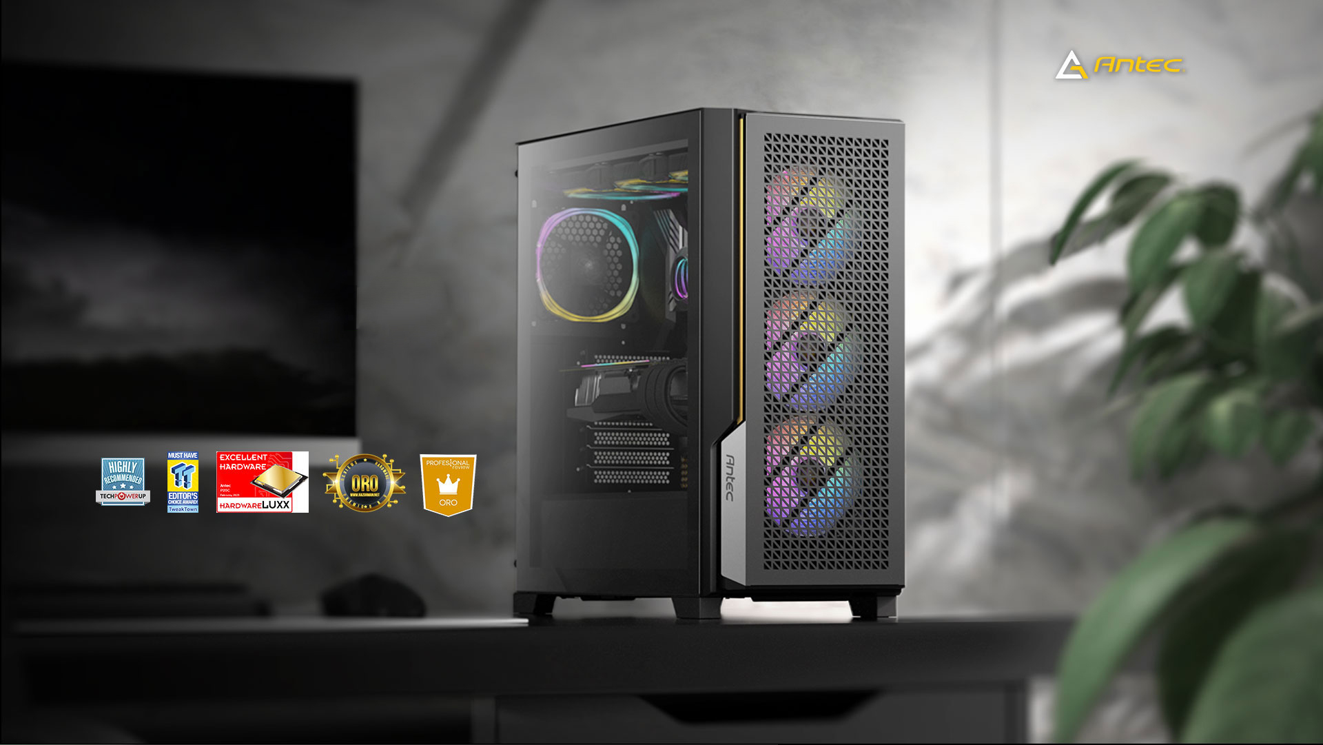 P20C ARGB Mid-Tower E-ATX Gaming Case